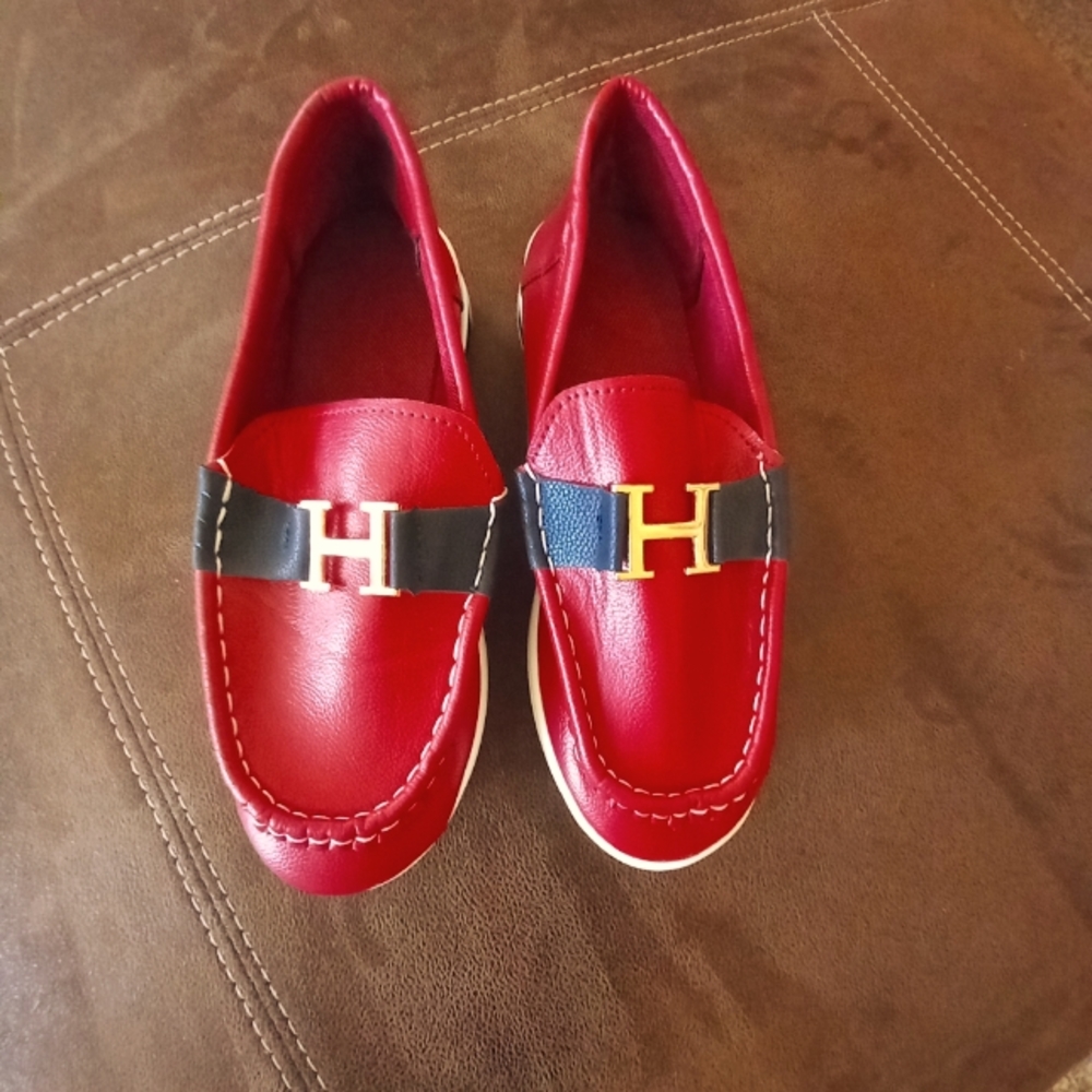 Boat shoes, slip on, super comfortable,  new without tags